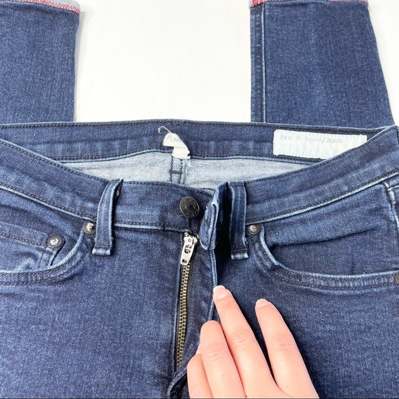 RAG AND BONE Capri Crop Skinny Jeans - Picture 8 of 10